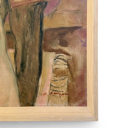 Oil Painting of Female Study by Albert Dupin