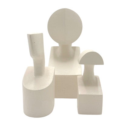 “The Muses” Ceramic Sculptures - Set of Three