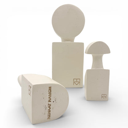 “The Muses” Ceramic Sculptures - Set of Three