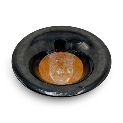 Two Toned Glazed Tapered Bowl