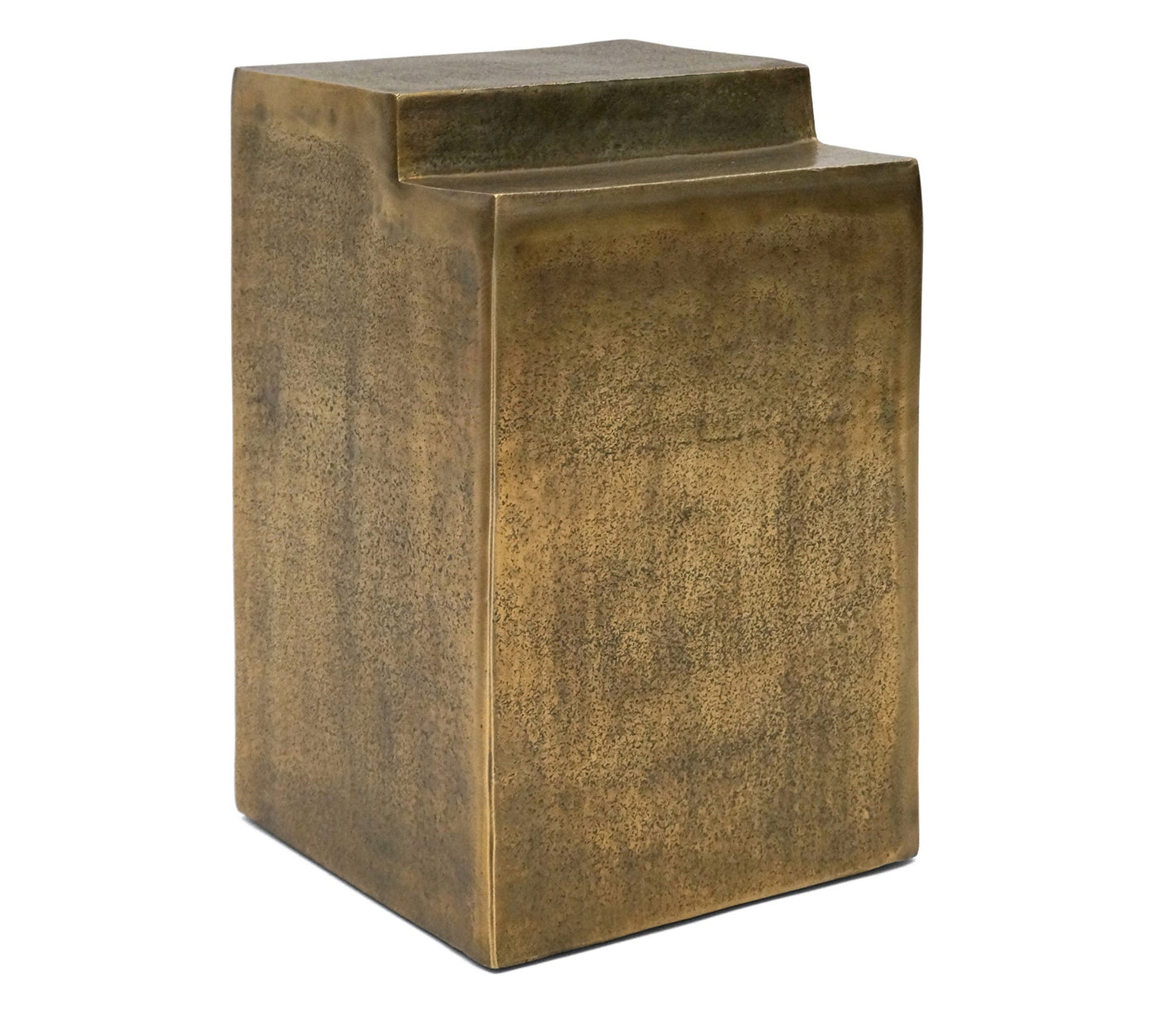 Bronze Finished Metal Side Table