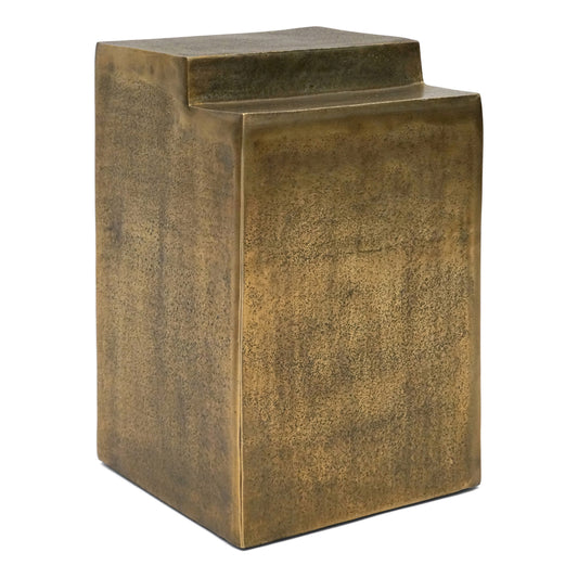 Bronze Finished Metal Side Table