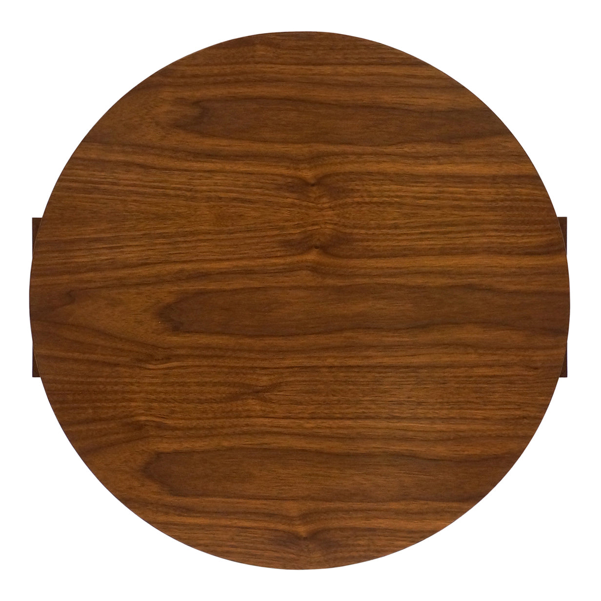 Round Art Deco Walnut Table