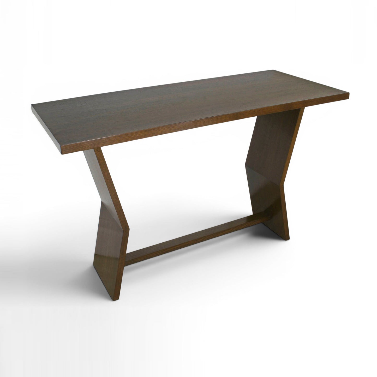 Cerused Oak or Walnut Console Table