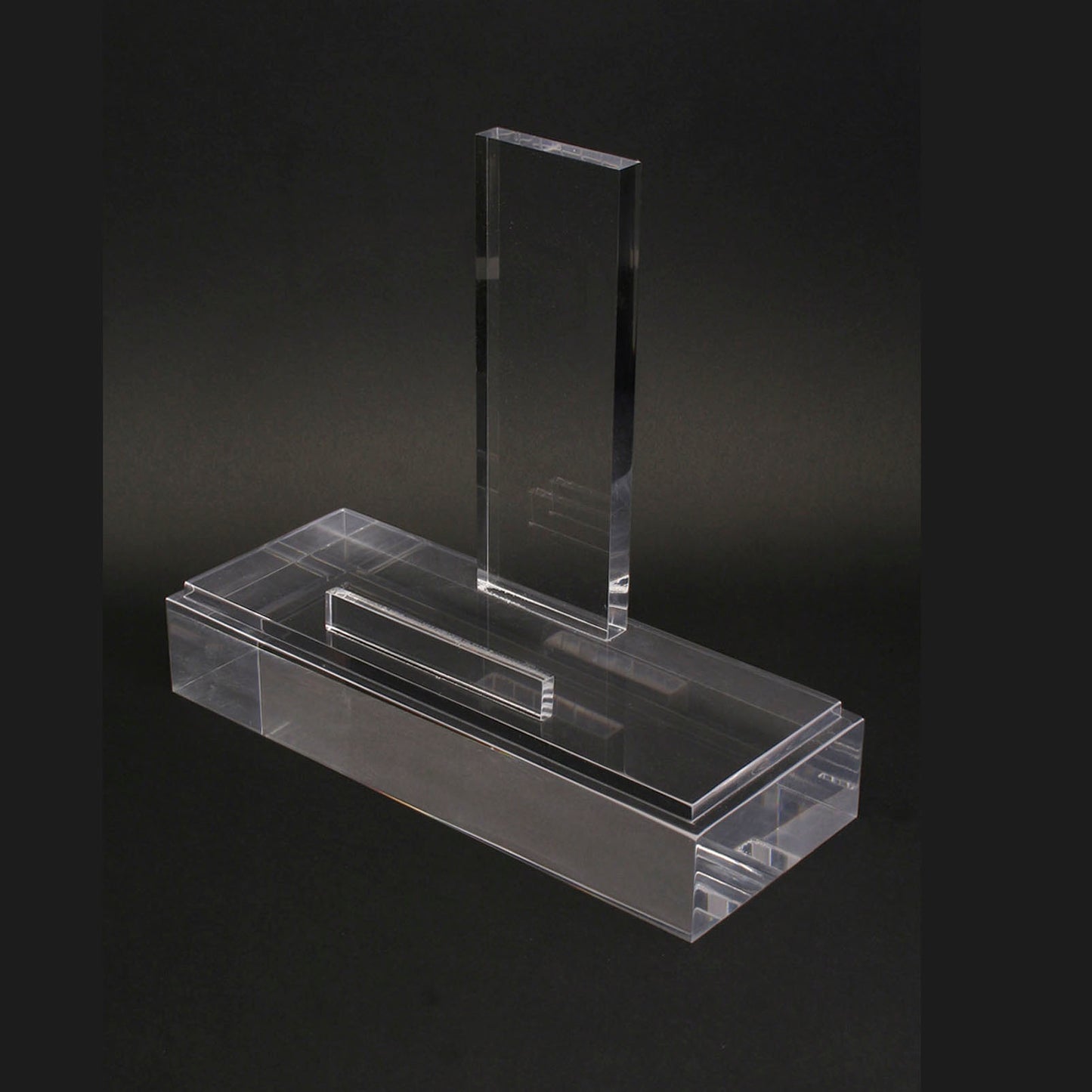 Lucite Table Top Art Easel