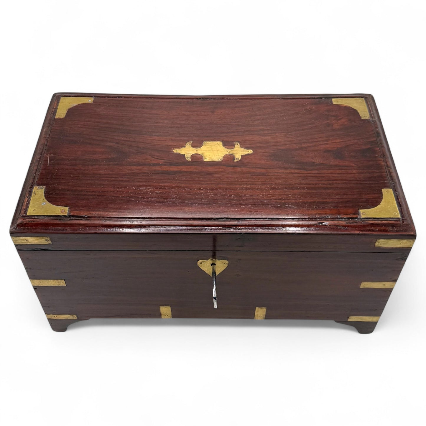 Anglo Indian Teak Writing Box