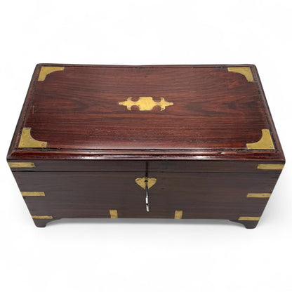 Anglo Indian Teak Writing Box