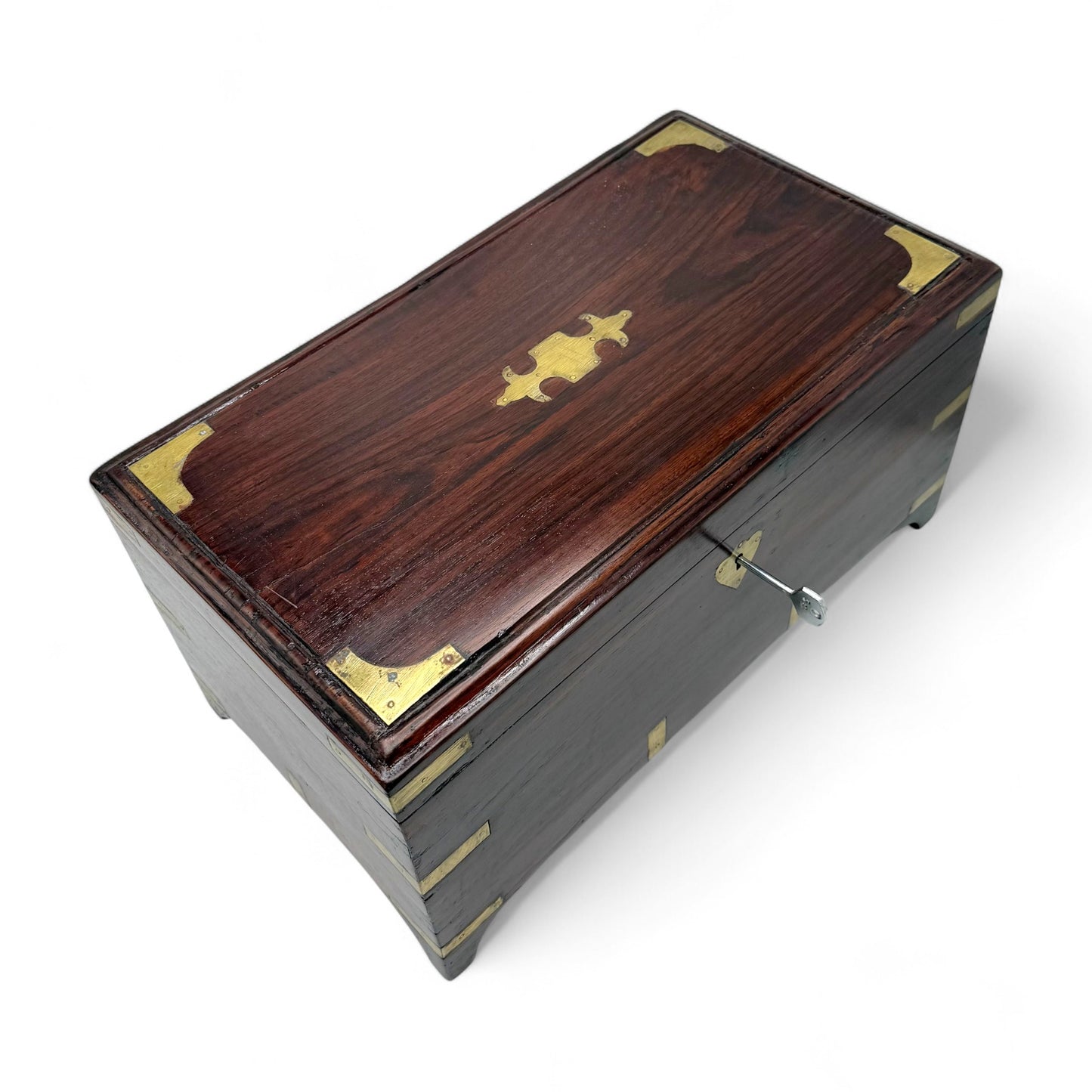 Anglo Indian Teak Writing Box