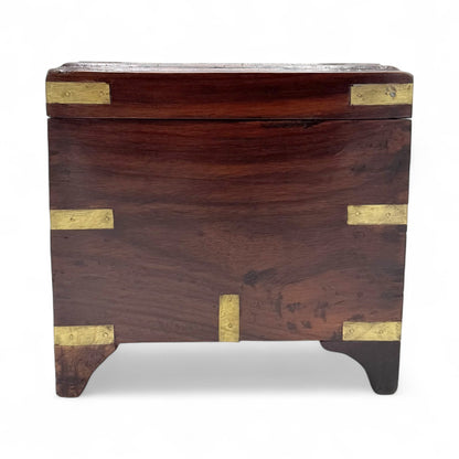 Anglo Indian Teak Writing Box