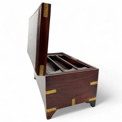 Anglo Indian Teak Writing Box