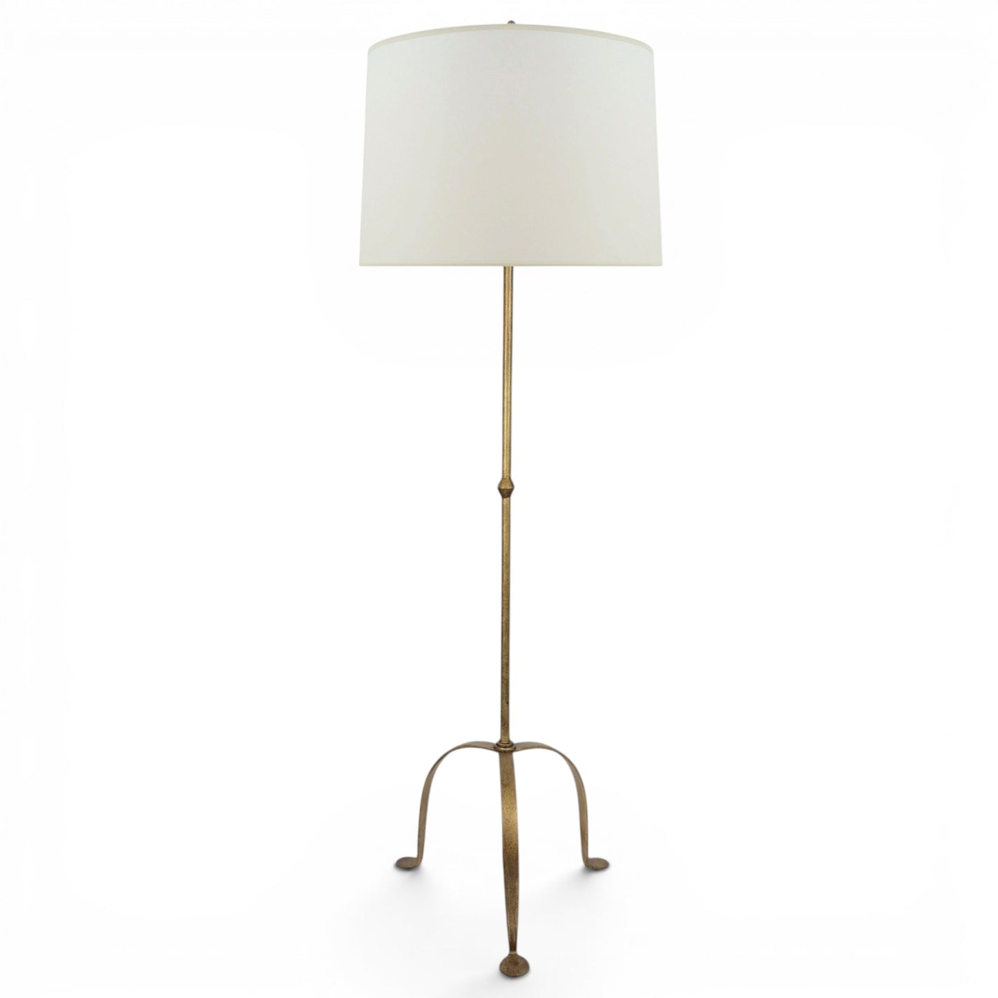 Spanish Gilt Iron Standing Lamp