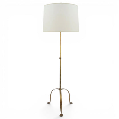 Spanish Gilt Iron Standing Lamp