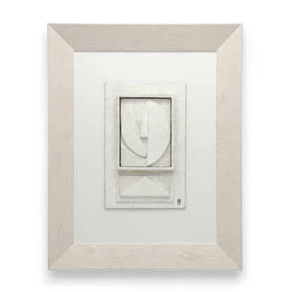 Framed Mixed Media Collage by Francois Viannay