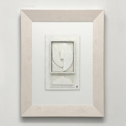 Framed Mixed Media Collage by Francois Viannay
