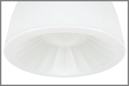 Set of Three Opaline Pendant Lights