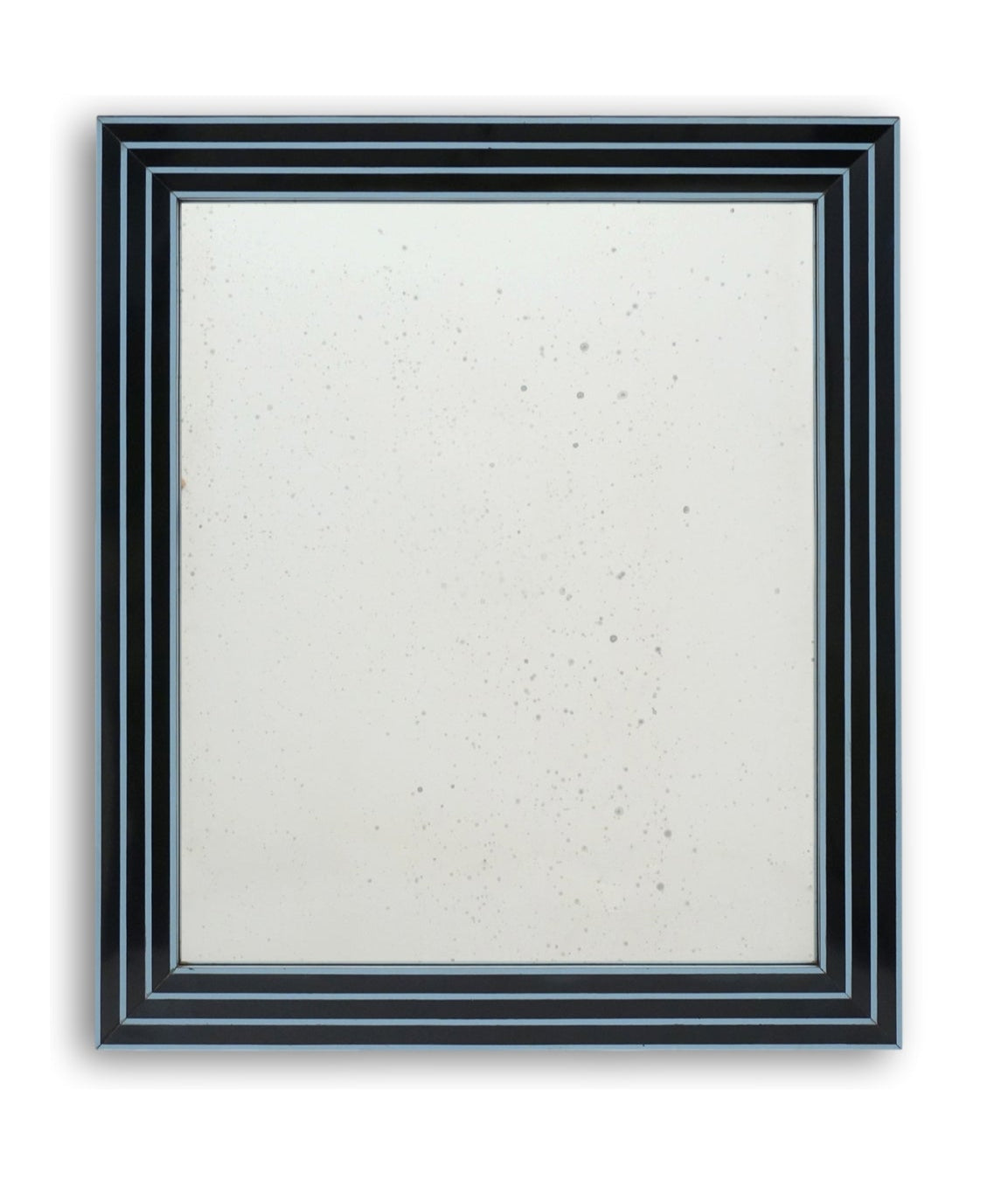 Black and Blue Melamine Mirror