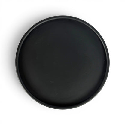 Matte Black Iron Tripod Table