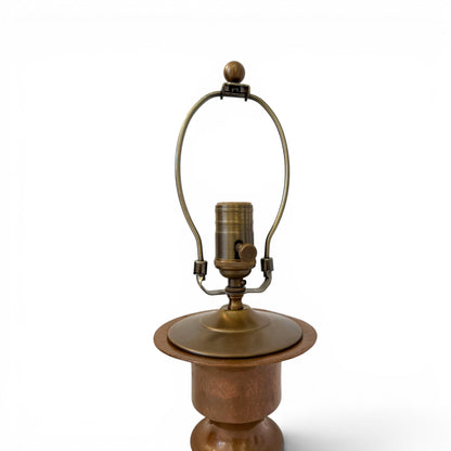 Hammered Copper Table Lamp