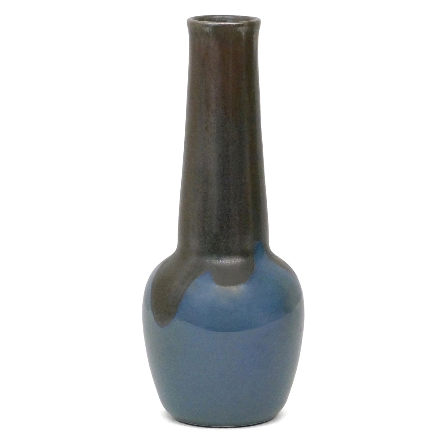 Blue and Brown Ceramic Vase