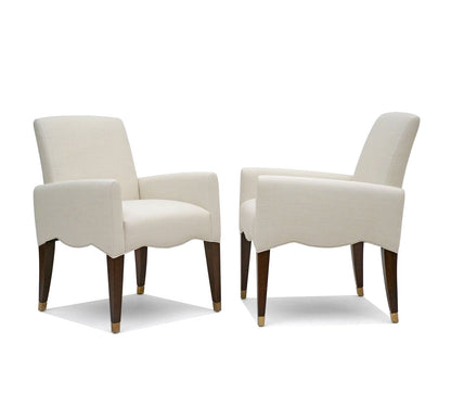Pair of Upholstered Side Chairs by Olivier Gagnere
