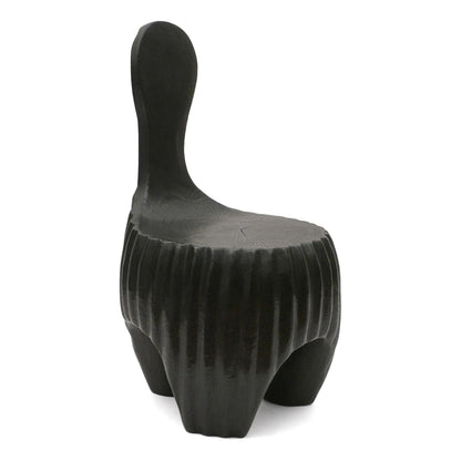 Suar Wood Spoon Chair