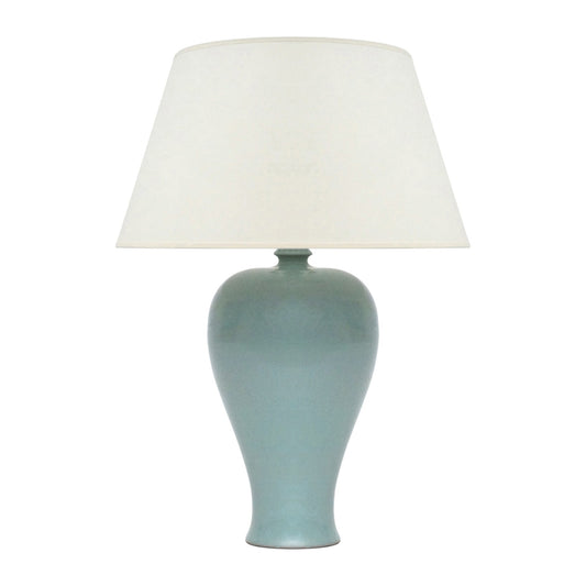 Light Blue Ceramic Table Lamp