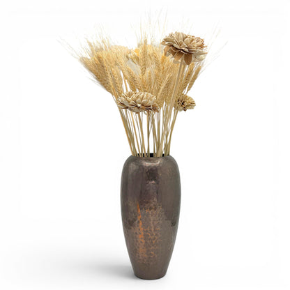 Hammered Copper Vase