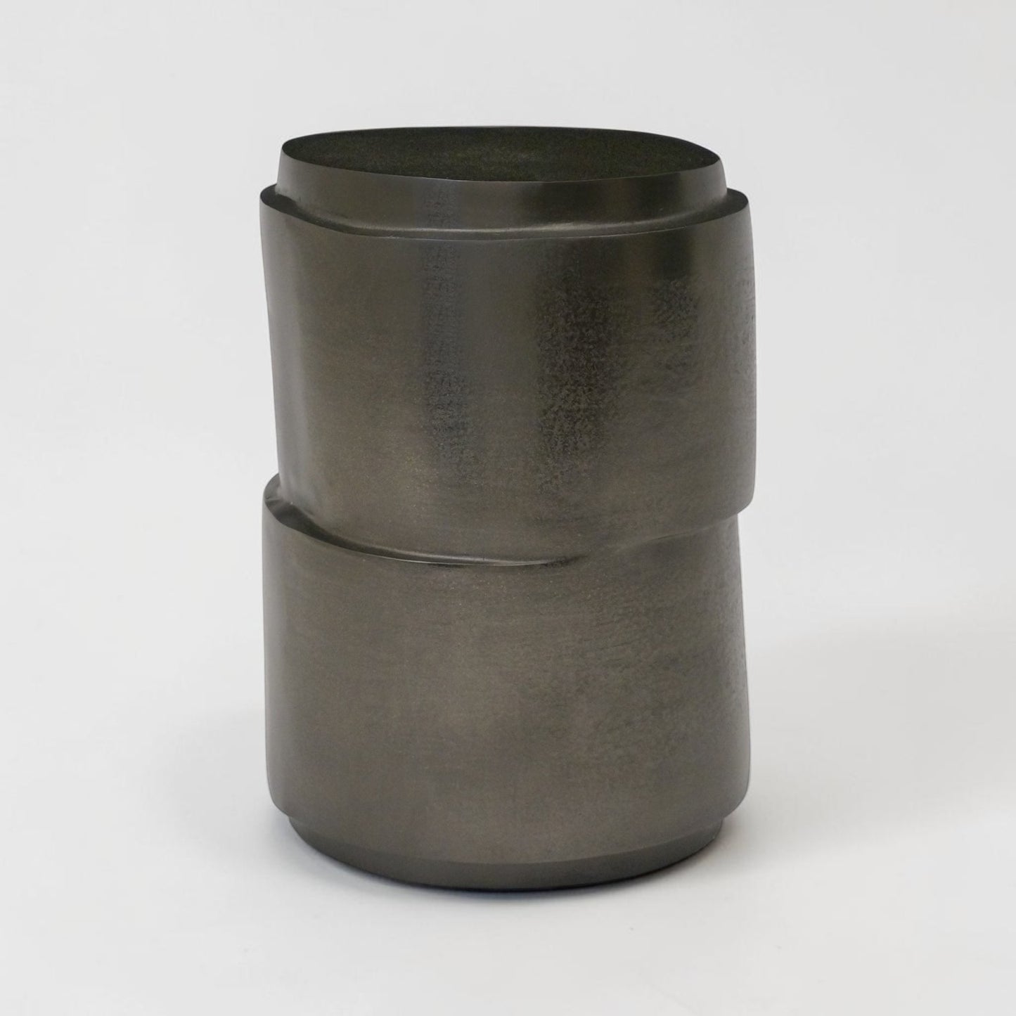Circular Offset Metal Table