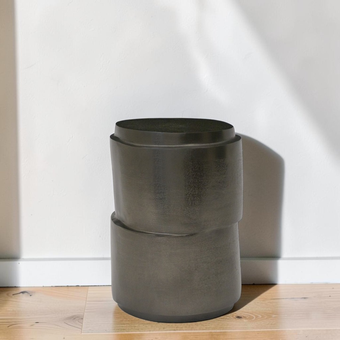 Circular Offset Metal Table