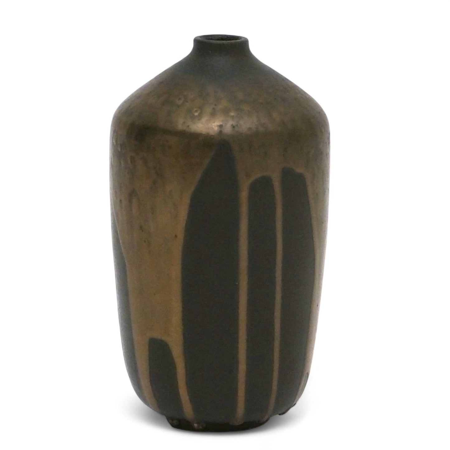 Bronze Ceramic Drip Glaze Vase