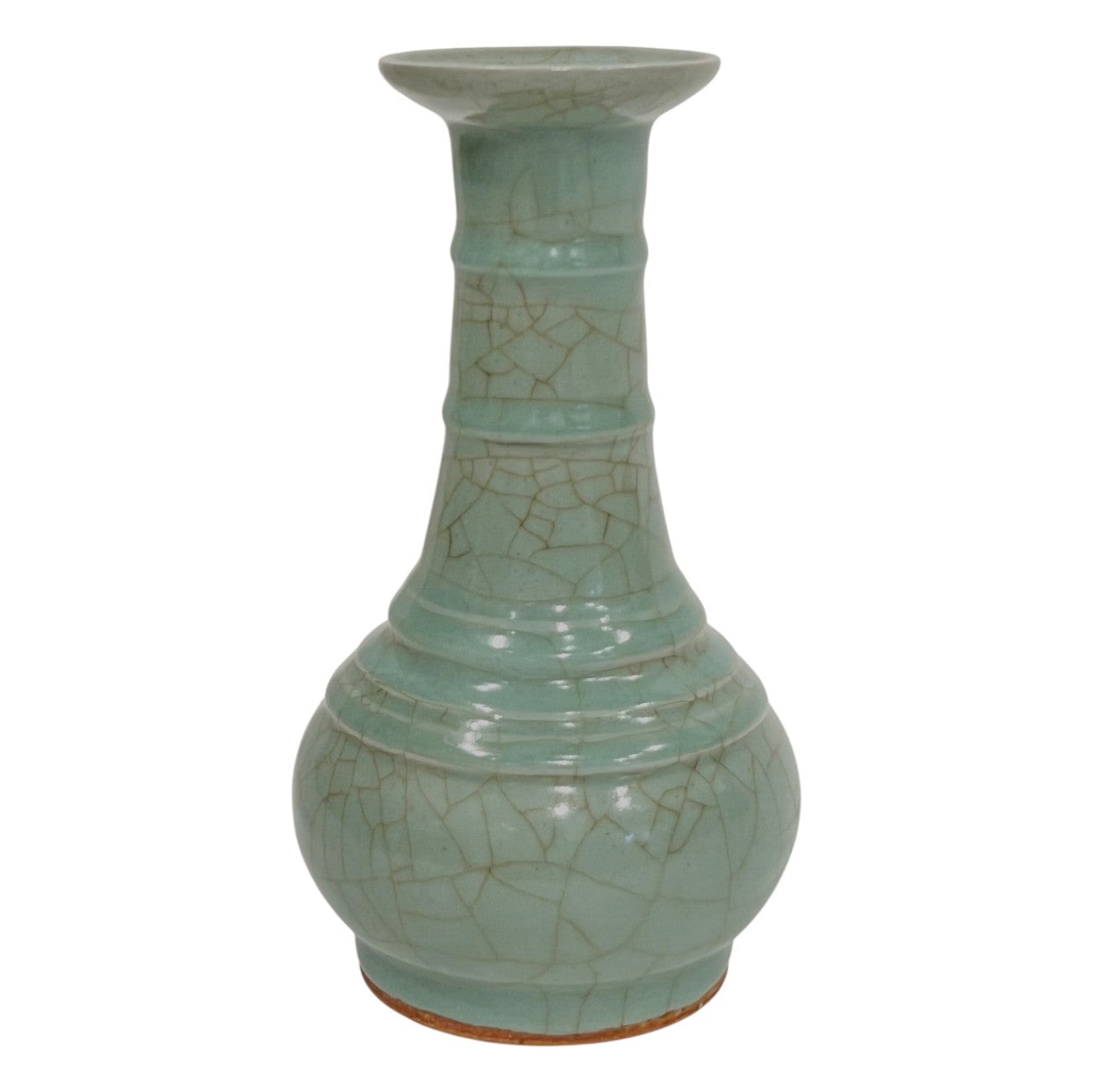 Light Green Crackle Vase