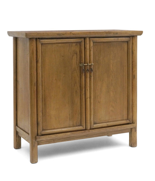 Two Door Chinese Elm Cabinet