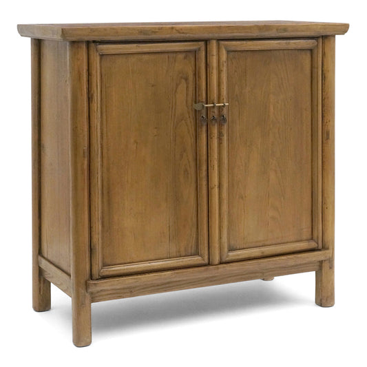 Two Door Chinese Elm Cabinet