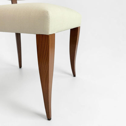 Upholstered French Art Deco Chair