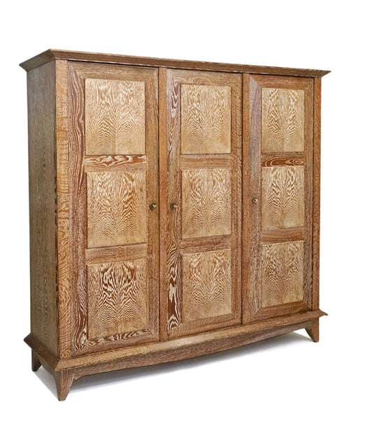Cerused Oak Cabinet