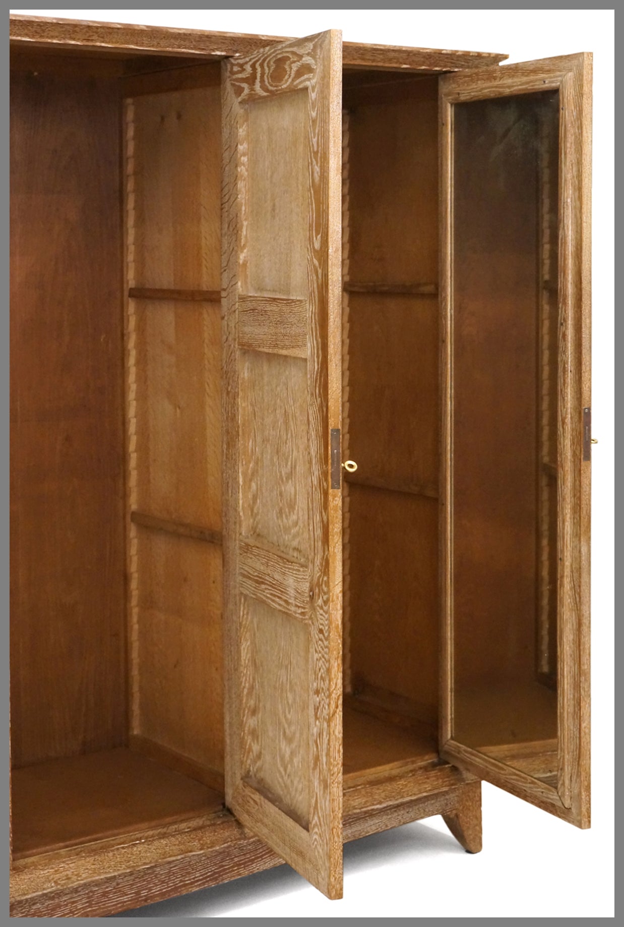 Cerused Oak Cabinet