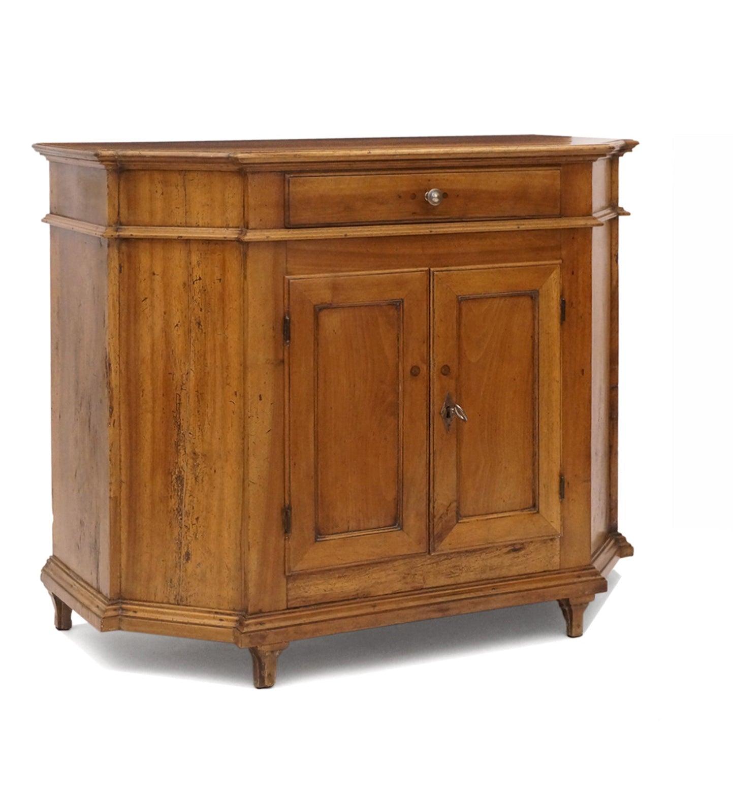 Italian Light Walnut Cabinet