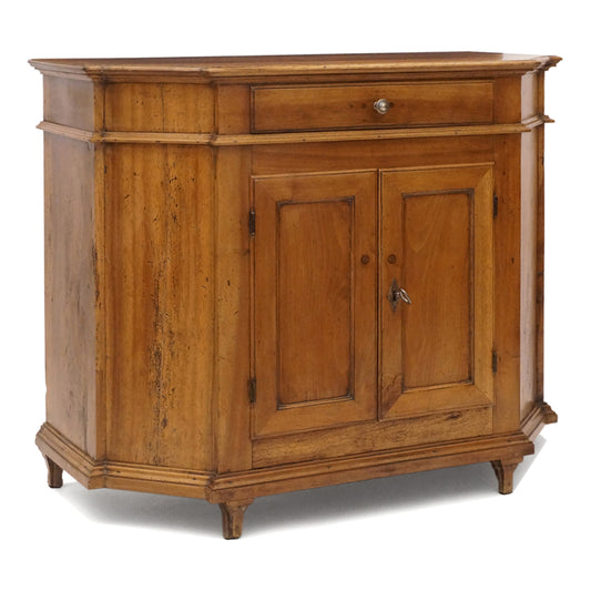 Italian Light Walnut Cabinet