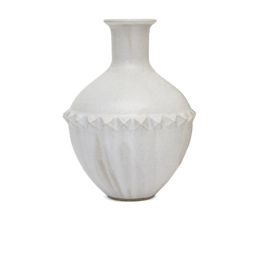 Studded Stoneware Vase