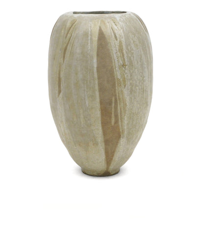 Very Large Drip Glazed Vase