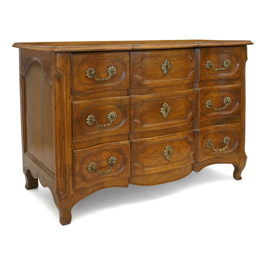 Walnut 18th Century French Commode