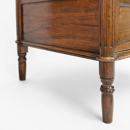 18th Century French Three Drawer Walnut Commode