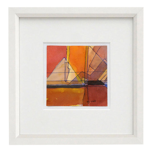 Abstract Watercolor Painting