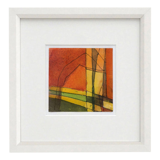 Abstract Watercolor Painting