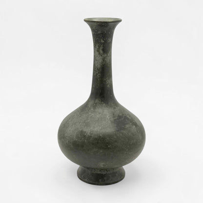 Bronze Vase with Long Neck