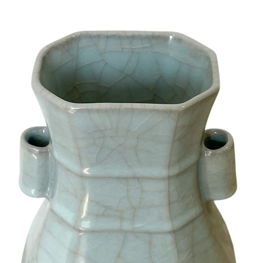 Celadon Crackle Glaze Vase