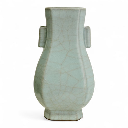 Celadon Crackle Glaze Vase