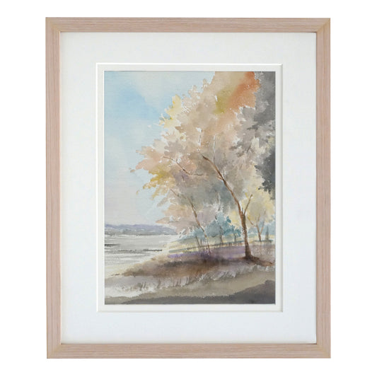 French Watercolor Landscape