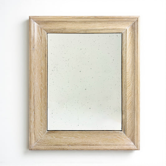 Cerused Oak Rectangualr Mirror