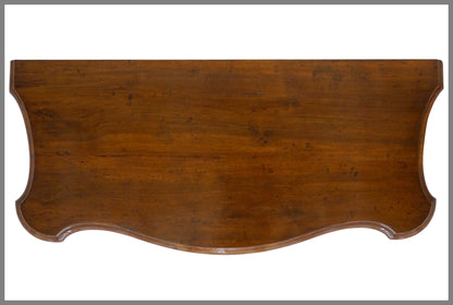 Italian Walnut Console Table